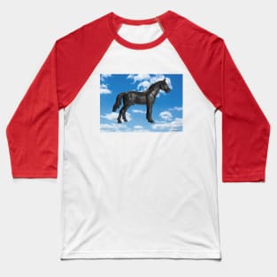 ANIMAL HEAVEN Horse Baseball T-Shirt